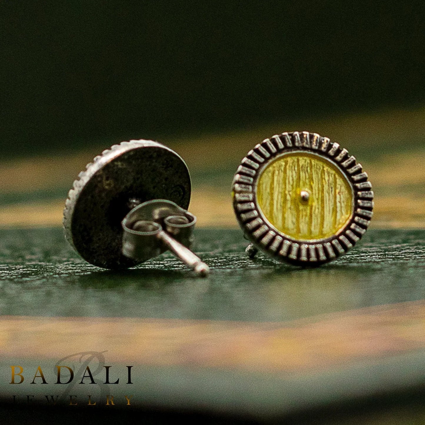 Lord of the Rings Samwise Gamgee Hobbit Door Sterling Silver Earrings