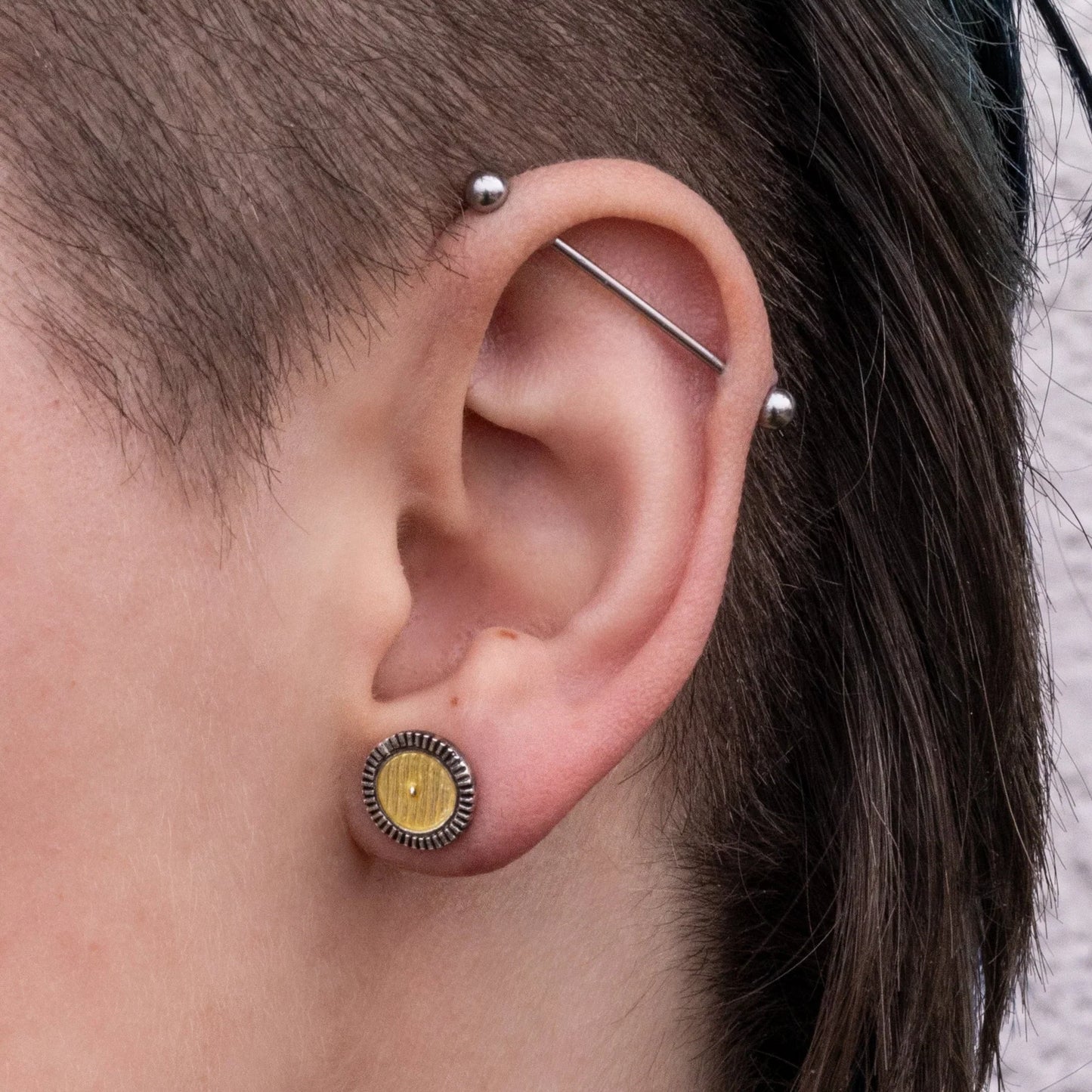 Lord of the Rings Samwise Gamgee Hobbit Door Sterling Silver Earrings