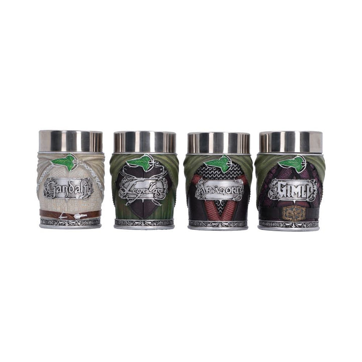 Lord of the Rings The Fellowship Mini Cup Shot Glass Set
