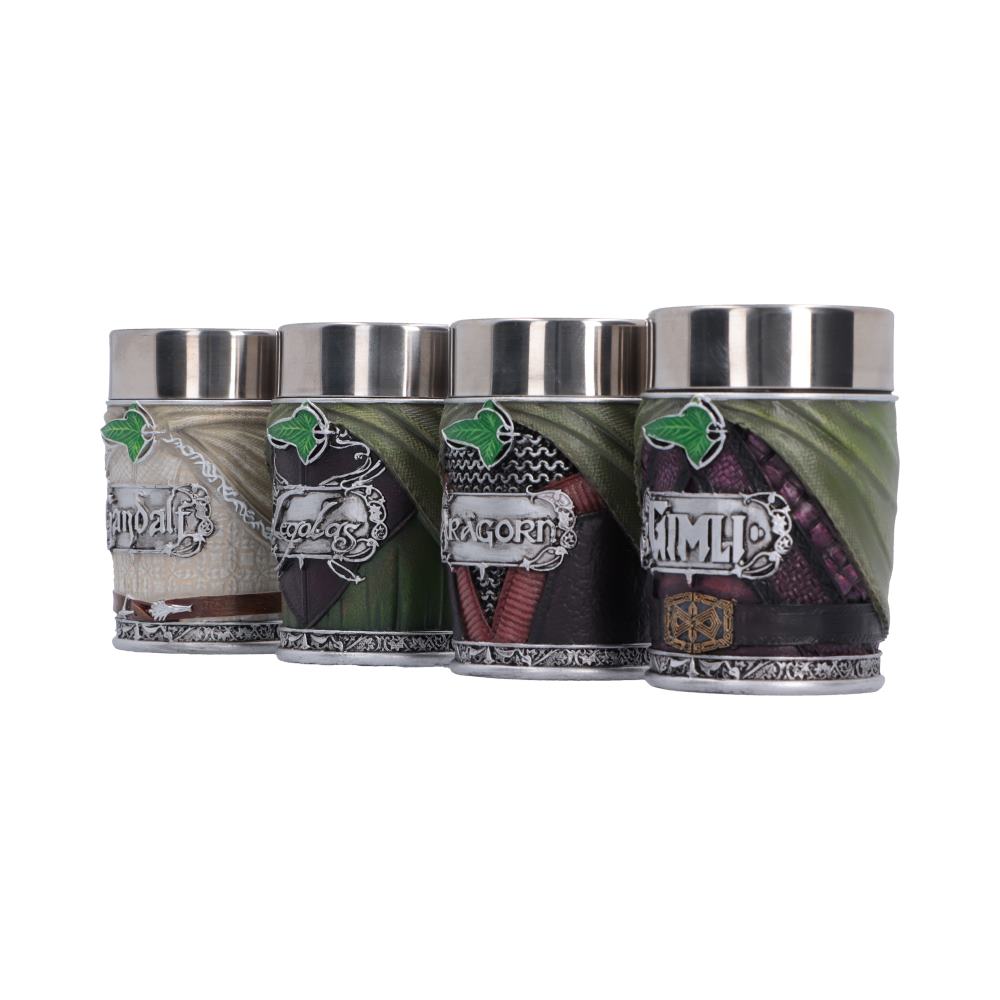 Lord of the Rings The Fellowship Mini Cup Shot Glass Set