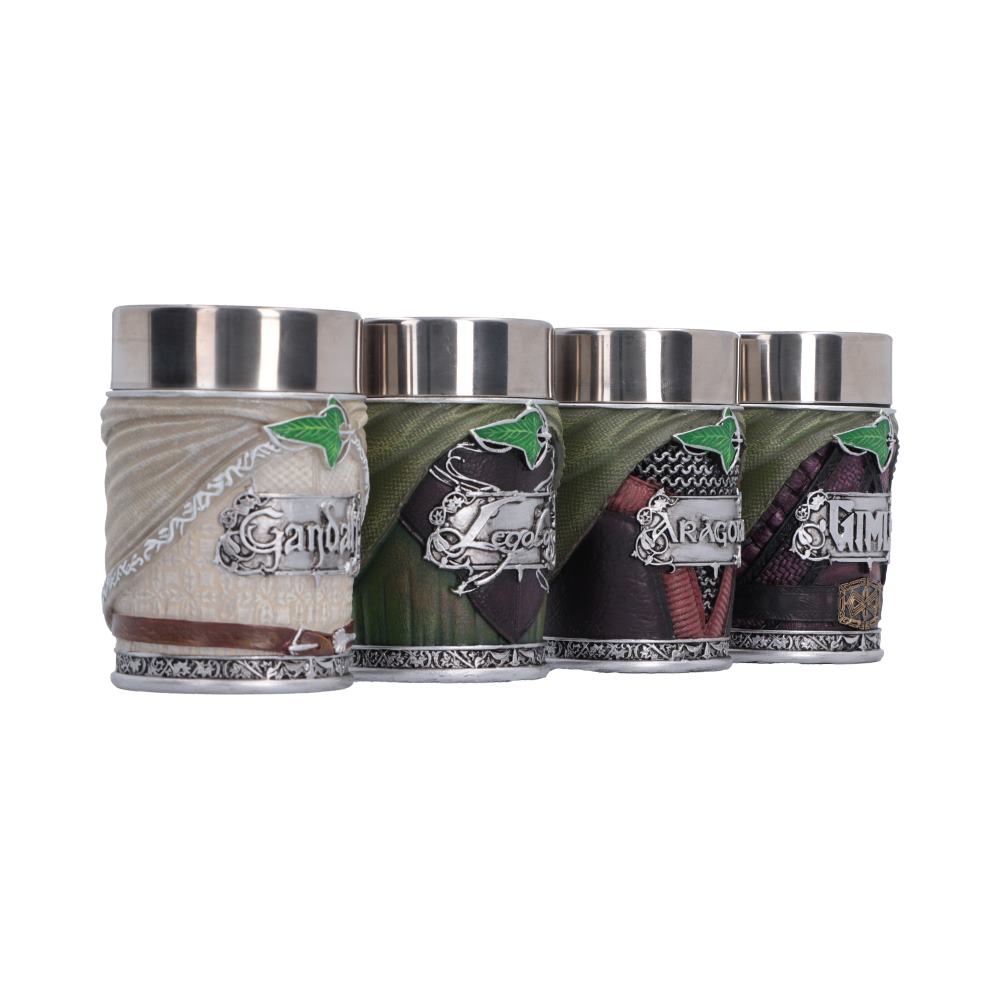 Lord of the Rings The Fellowship Mini Cup Shot Glass Set