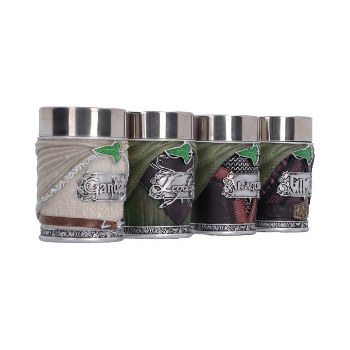 Lord of the Rings The Fellowship Mini Cup Shot Glass Set