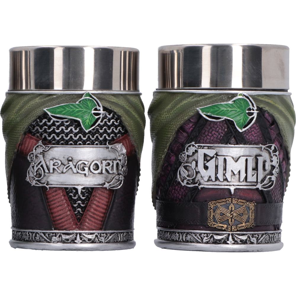 Lord of the Rings The Fellowship Mini Cup Shot Glass Set