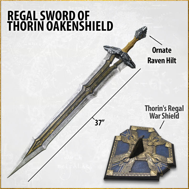 Lord of the Rings The Hobbit Regal Sword of Erebor