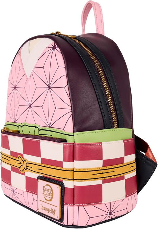 Loungefly Demon Slayer Nezuko Kamado Cosplay Mini Backpack