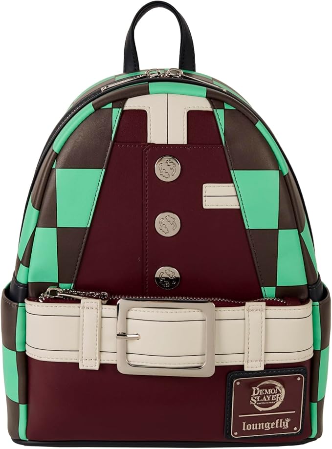 Loungefly Demon Slayer Tanjiro Kamado Cosplay Mini Backpack