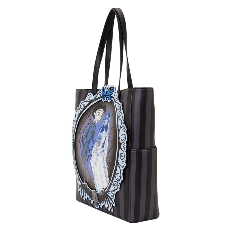 Loungefly Corpse Bride Victor &amp; Emily Tote Bag