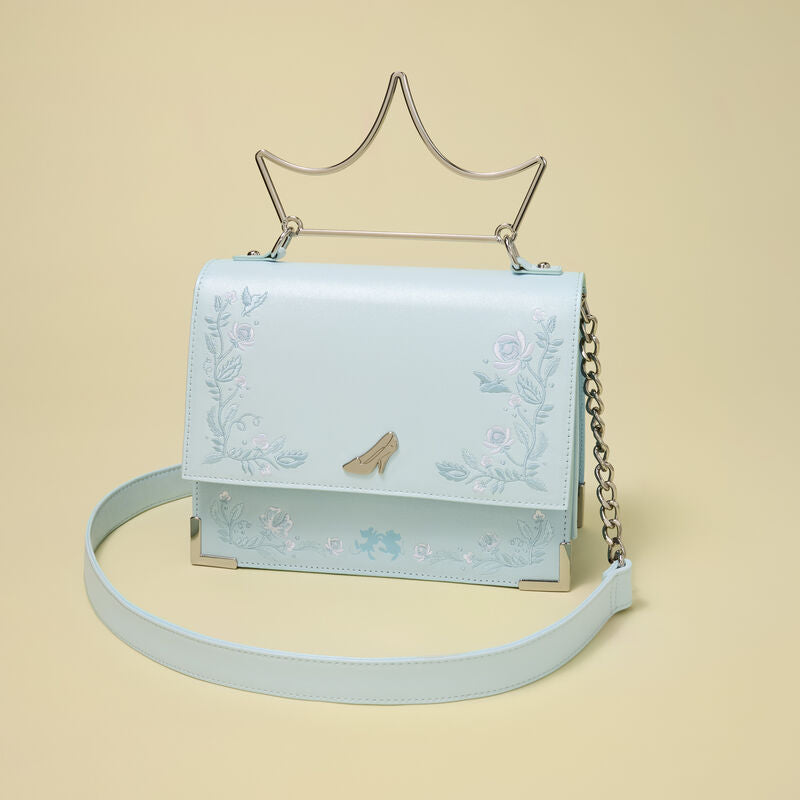 Loungefly Disney Cinderella Shimmer Crossbody Bag