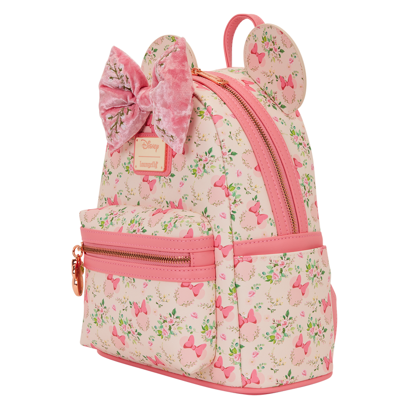 Loungefly Disney Minnie Mouse Floral All-Over Print Mini Backpack