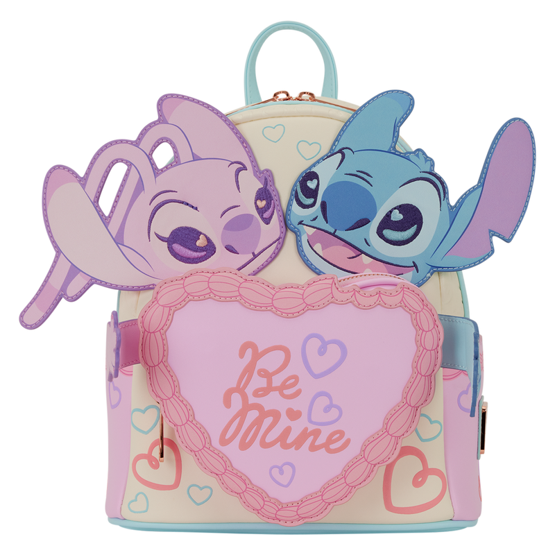 Loungefly Disney Stitch & Angel Be Mine Mini Backpack