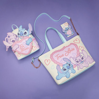 Loungefly Disney Stitch & Angel Be Mine Mini Backpack