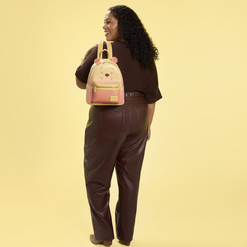 Loungefly Disney Winnie the Pooh Cosplay Sequin & Glitter Mini Backpack