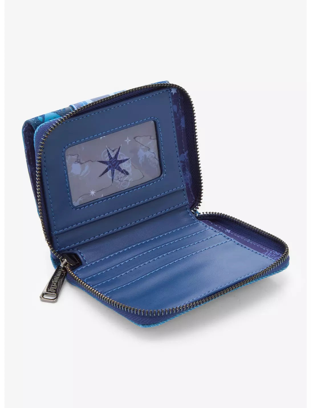 Loungefly Harry Potter Hogwarts Denim Zip-Around Wallet