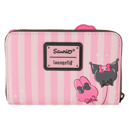 Loungefly Sanrio My Melody & Kuromi Zip Around Wallet