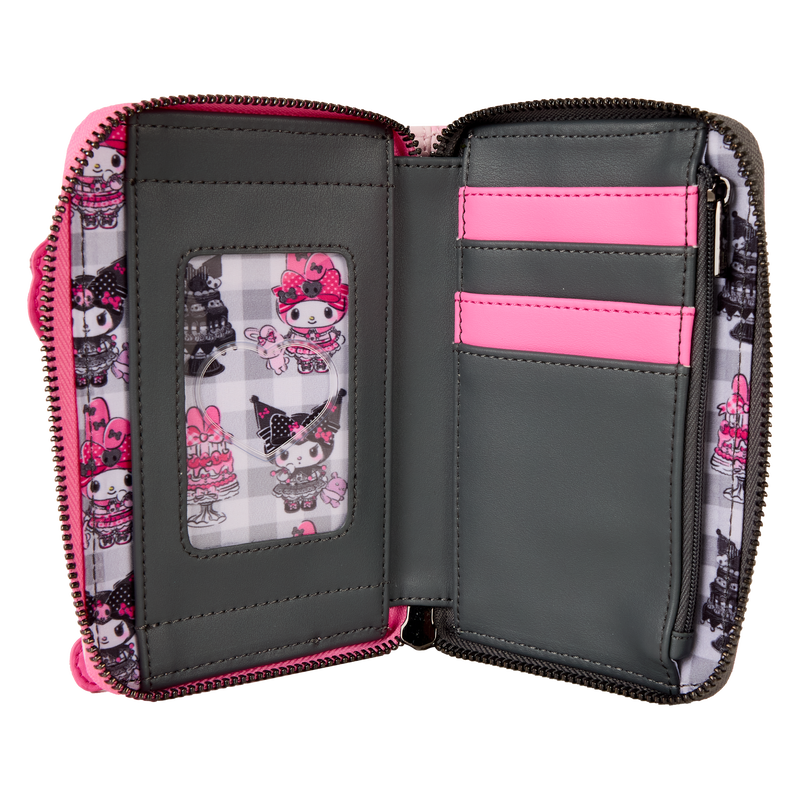 Loungefly Sanrio My Melody & Kuromi Zip Around Wallet