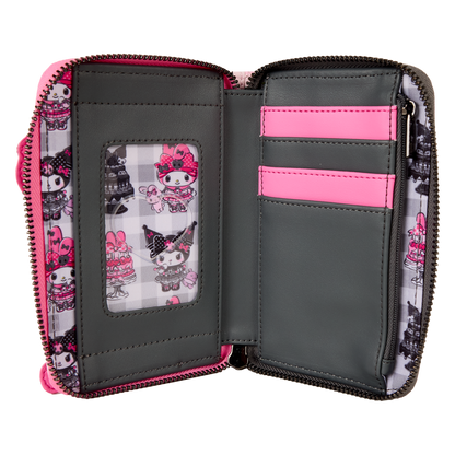 Loungefly Sanrio My Melody & Kuromi Zip Around Wallet