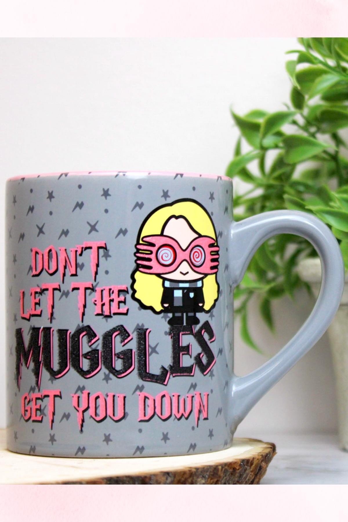 Harry Potter Luna Lovegood "Don't Let the Muggles Get You Down" 14oz. Ceramic Mug