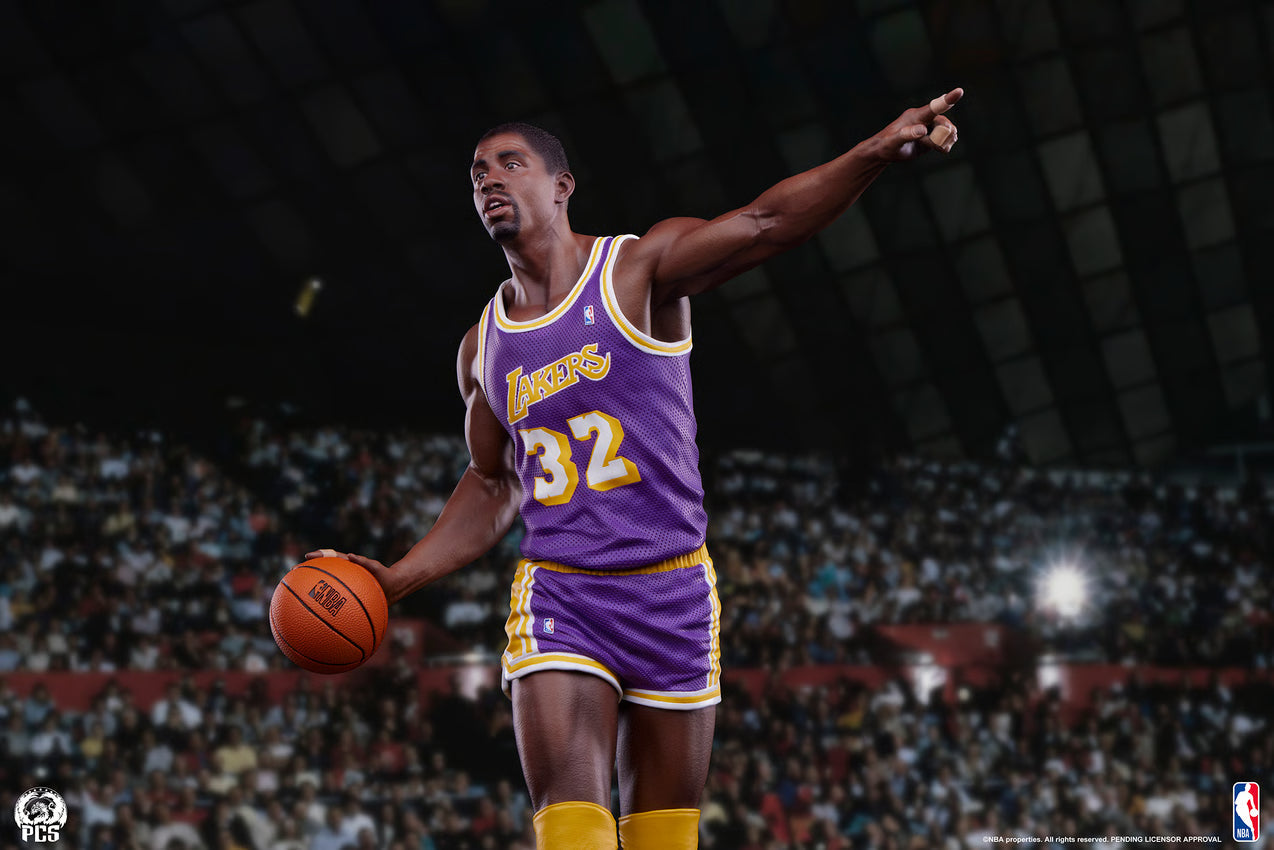 Magic Johnson NBA Los Angeles Lakers Quarter Scale Statue by PCS