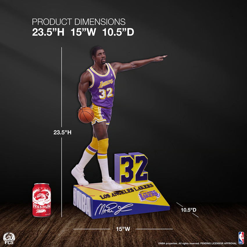 Magic Johnson NBA Los Angeles Lakers Quarter Scale Statue by PCS