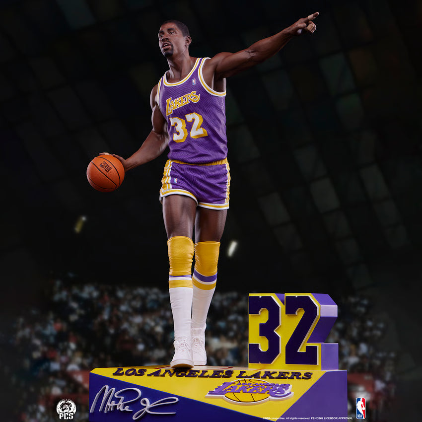 Magic Johnson NBA Los Angeles Lakers Quarter Scale Statue by PCS