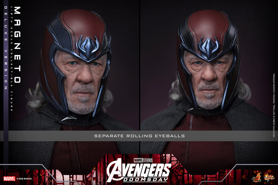 *Pre-Order* Magneto - Deluxe Version (Avengers: Doomsday) Sixth Scale Figure by Hot Toys