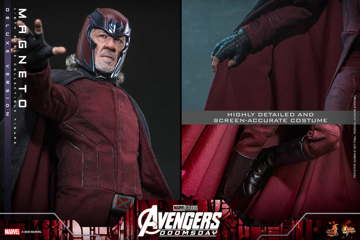 *Pre-Order* Magneto - Deluxe Version (Avengers: Doomsday) Sixth Scale Figure by Hot Toys