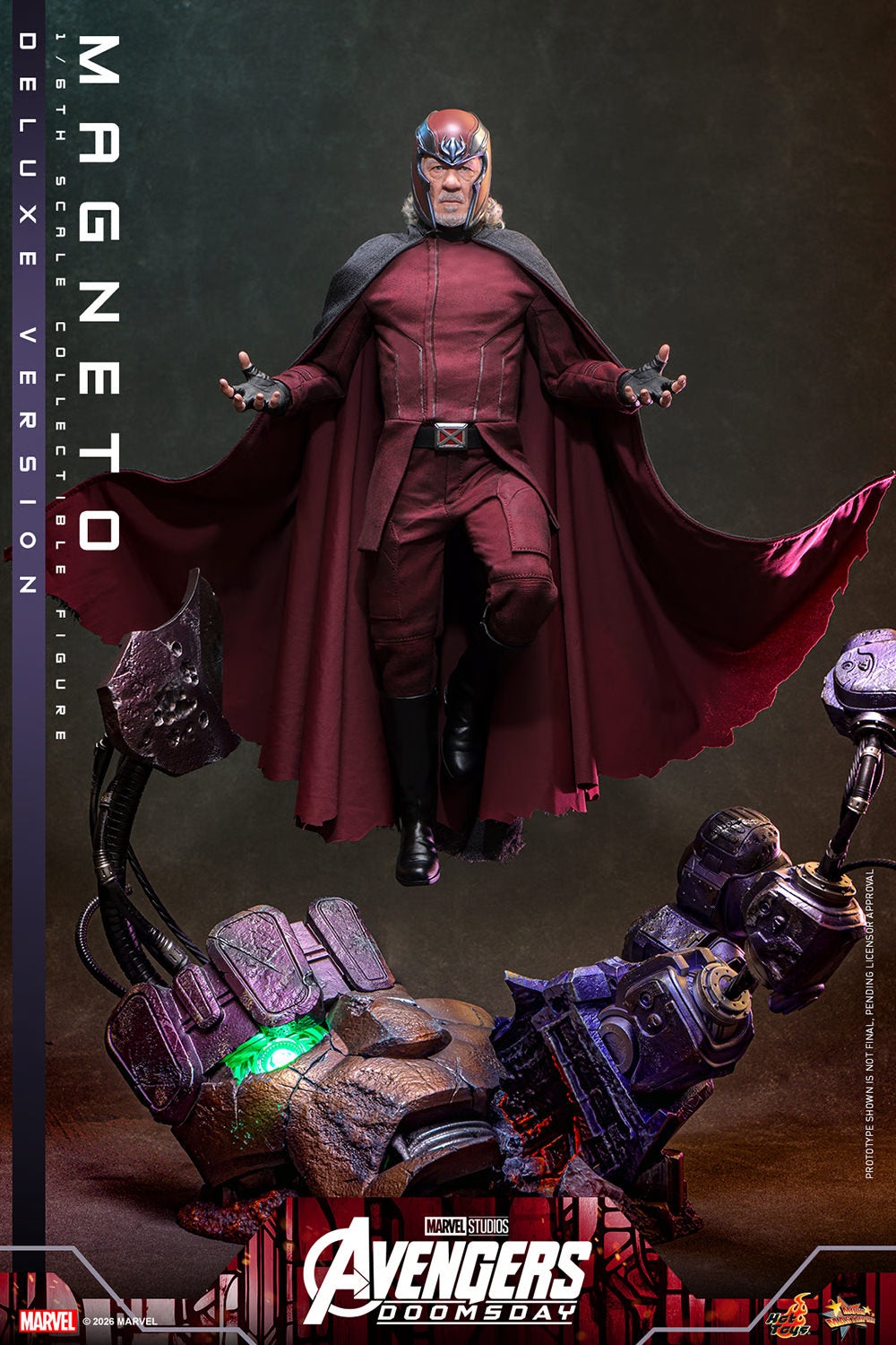 *Pre-Order* Magneto - Deluxe Version (Avengers: Doomsday) Sixth Scale Figure by Hot Toys