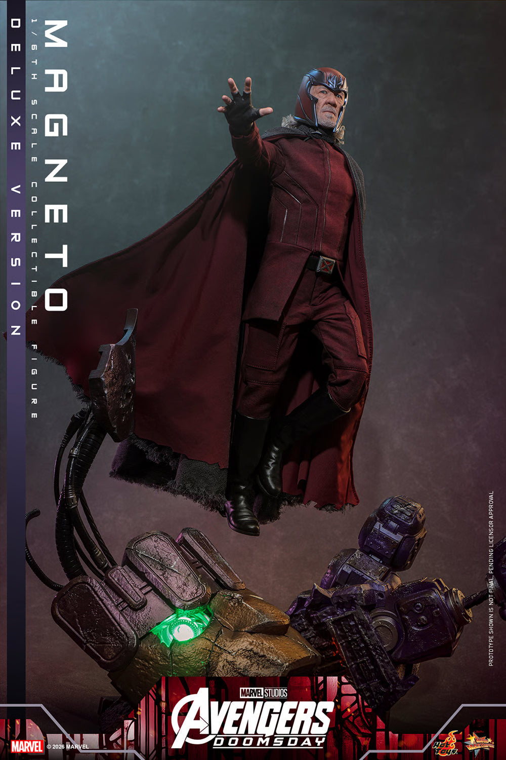 *Pre-Order* Magneto - Deluxe Version (Avengers: Doomsday) Sixth Scale Figure by Hot Toys