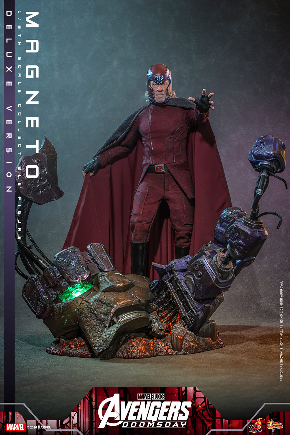 *Pre-Order* Magneto - Deluxe Version (Avengers: Doomsday) Sixth Scale Figure by Hot Toys