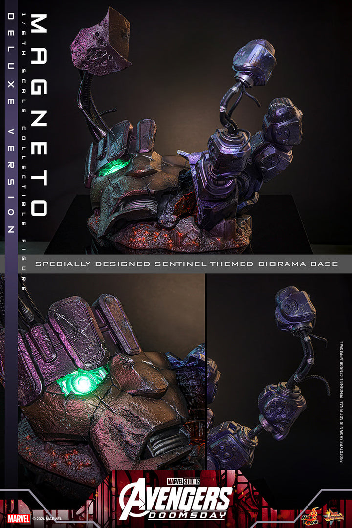 *Pre-Order* Magneto - Deluxe Version (Avengers: Doomsday) Sixth Scale Figure by Hot Toys