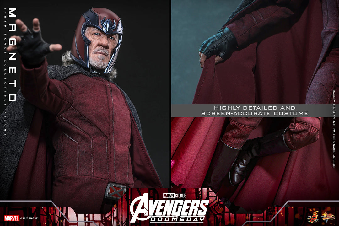 *Pre-Order* Magneto (Avengers: Doomsday) Sixth Scale Figure by Hot Toys
