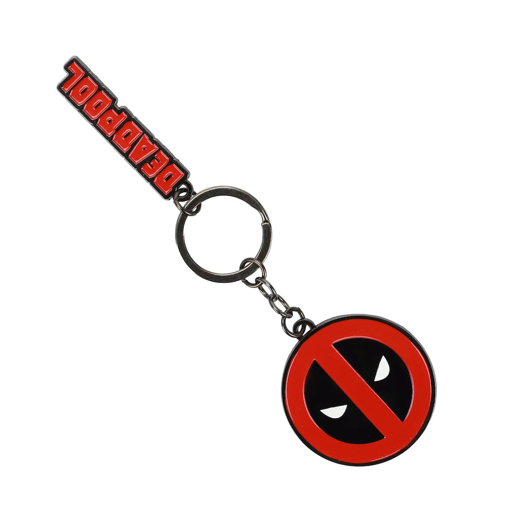 Deadpool Logo Marvel Comics Keychain