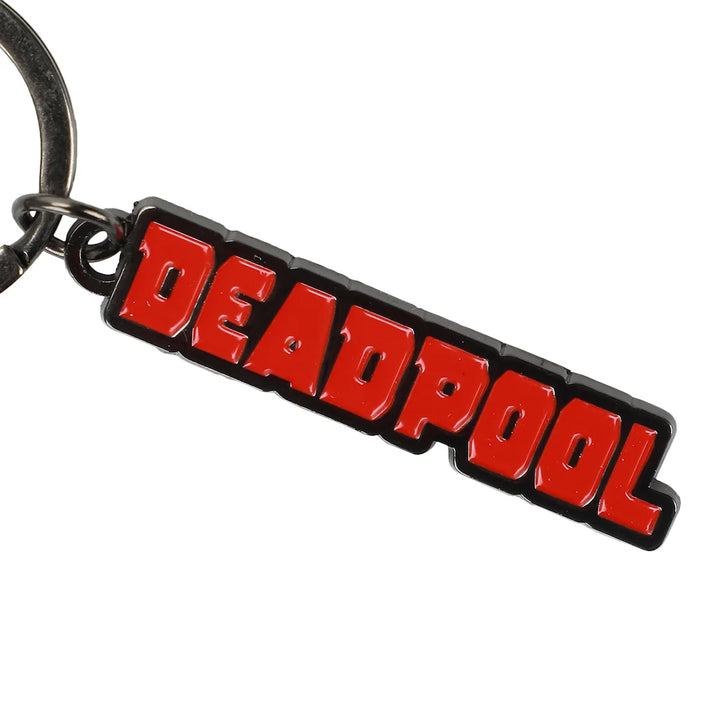 Deadpool Logo Marvel Comics Keychain
