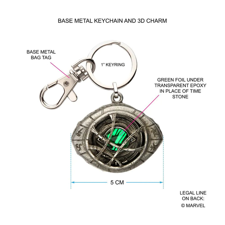 Doctor Strange Eye of Agamotto 3D Marvel Comics Keychain