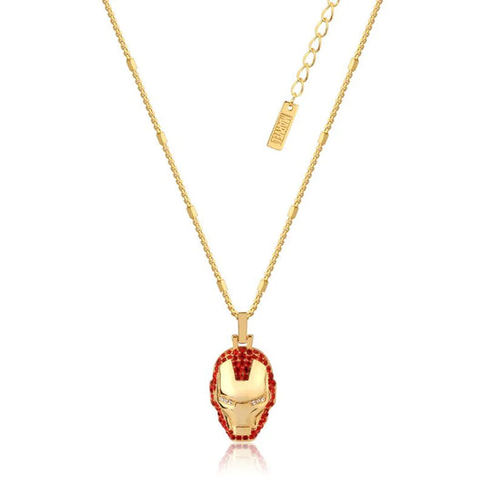 Iron Man Marvel Avengers Crystal Necklace