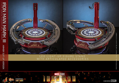 *Pre-Order* Marvel Iron Man Mark III (Armor Suit Up Version) Sixth Scale Figure by Hot Toys