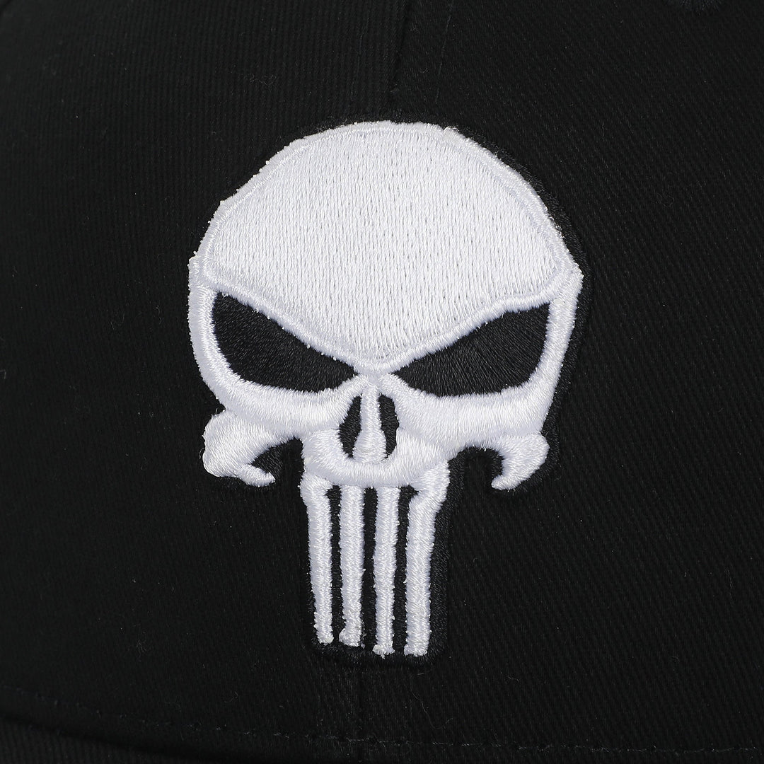 Marvel Punisher Skull Logo Snapback Hat