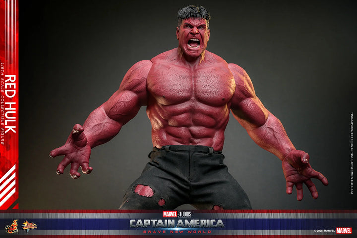 Red Hulk Marvel Sixth Scale Figure by Hot Toys