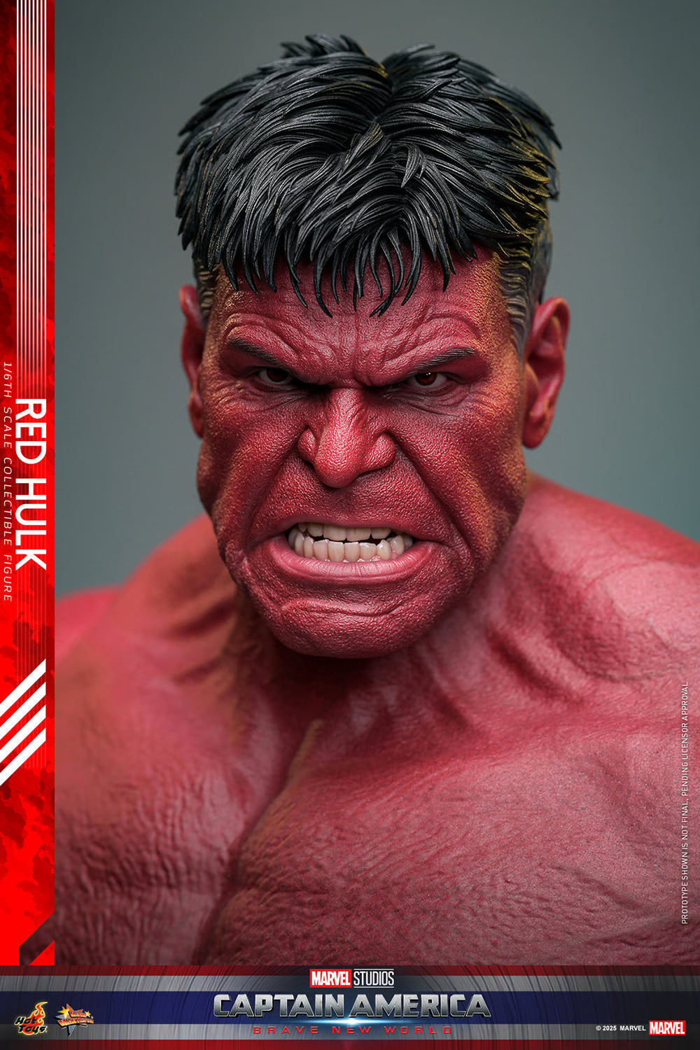 Red Hulk Marvel Sixth Scale Figure by Hot Toys