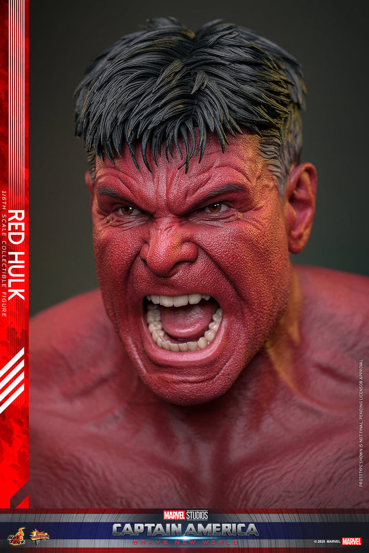 Red Hulk Marvel Sixth Scale Figure by Hot Toys