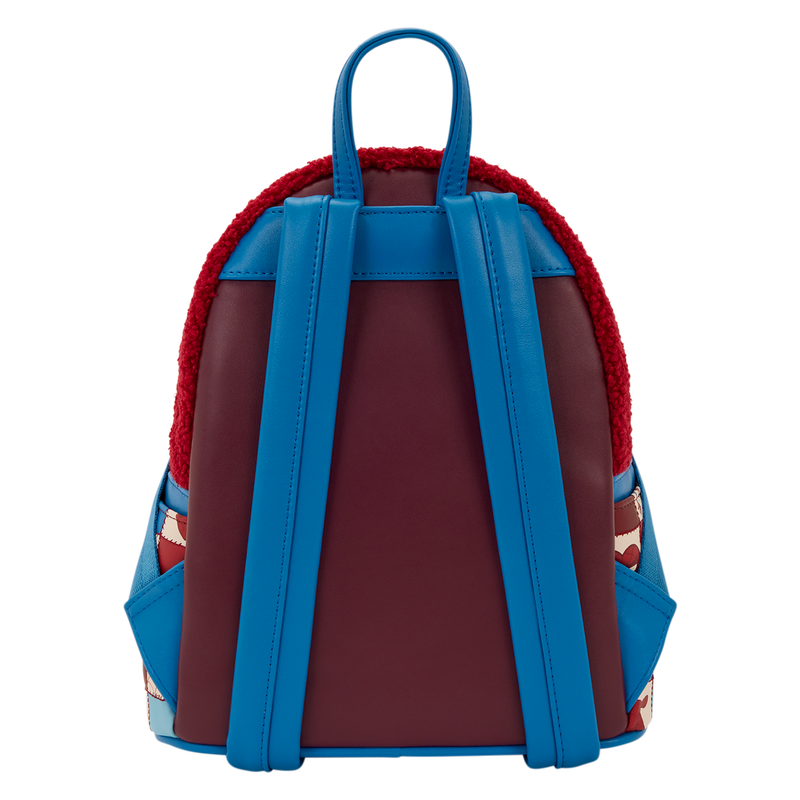 Marvel Spider-Man Sherpa Heart Mini Backpack by Loungefly