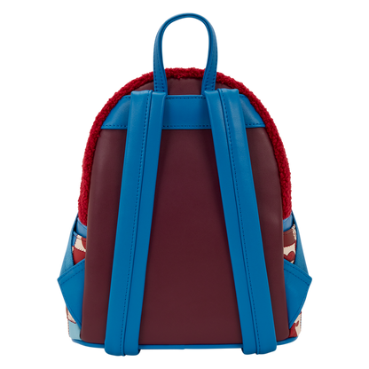 Marvel Spider-Man Sherpa Heart Mini Backpack by Loungefly