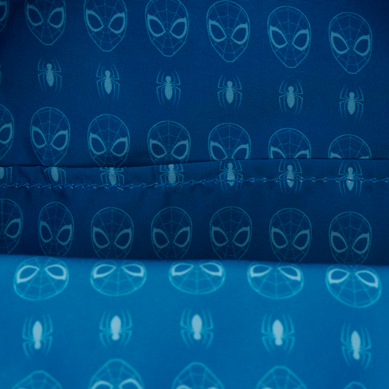 Marvel Spider-Man Sherpa Heart Mini Backpack by Loungefly