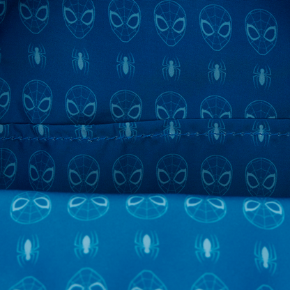 Marvel Spider-Man Sherpa Heart Mini Backpack by Loungefly