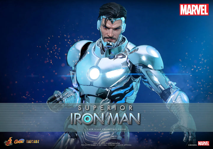 *Pre-Order* Marvel Superior Iron Man Sixth Scale Figure by Hot Toys
