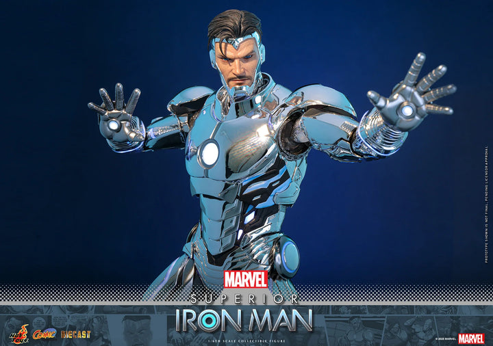 *Pre-Order* Marvel Superior Iron Man Sixth Scale Figure by Hot Toys