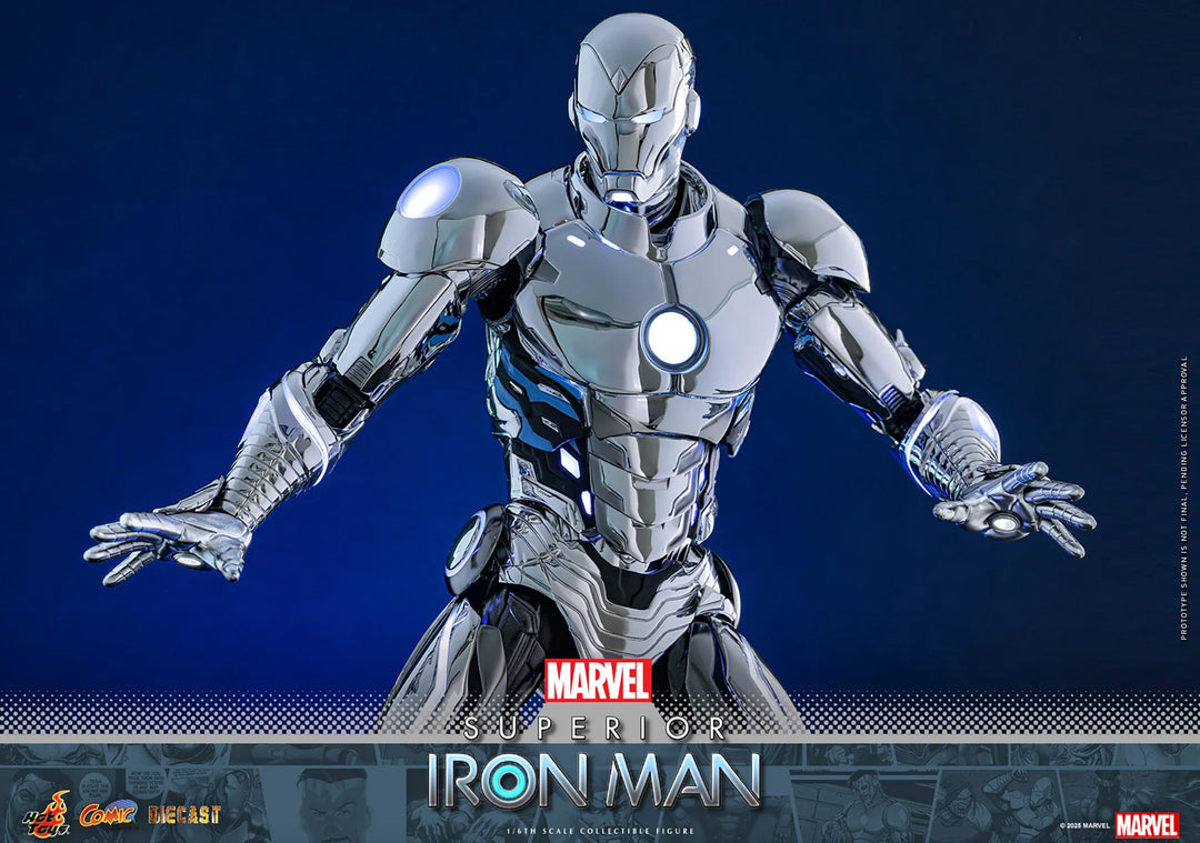 *Pre-Order* Marvel Superior Iron Man Sixth Scale Figure by Hot Toys