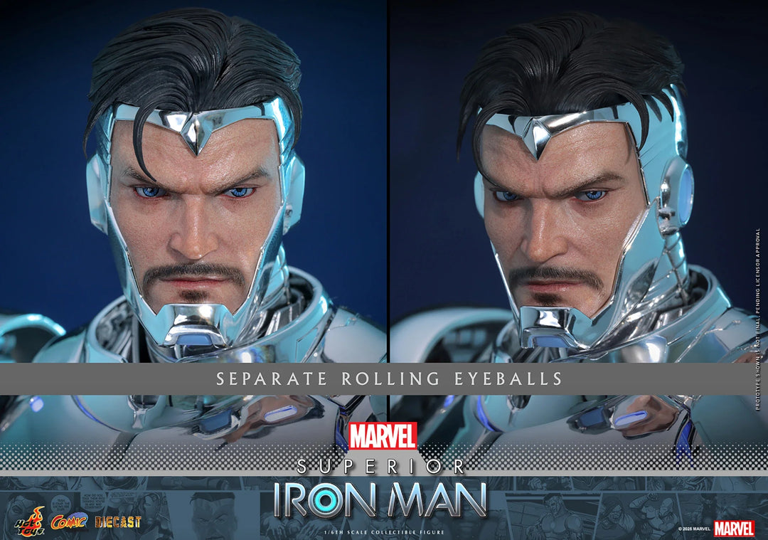 *Pre-Order* Marvel Superior Iron Man Sixth Scale Figure by Hot Toys