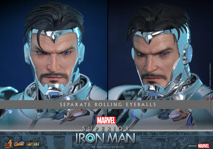 *Pre-Order* Marvel Superior Iron Man Sixth Scale Figure by Hot Toys