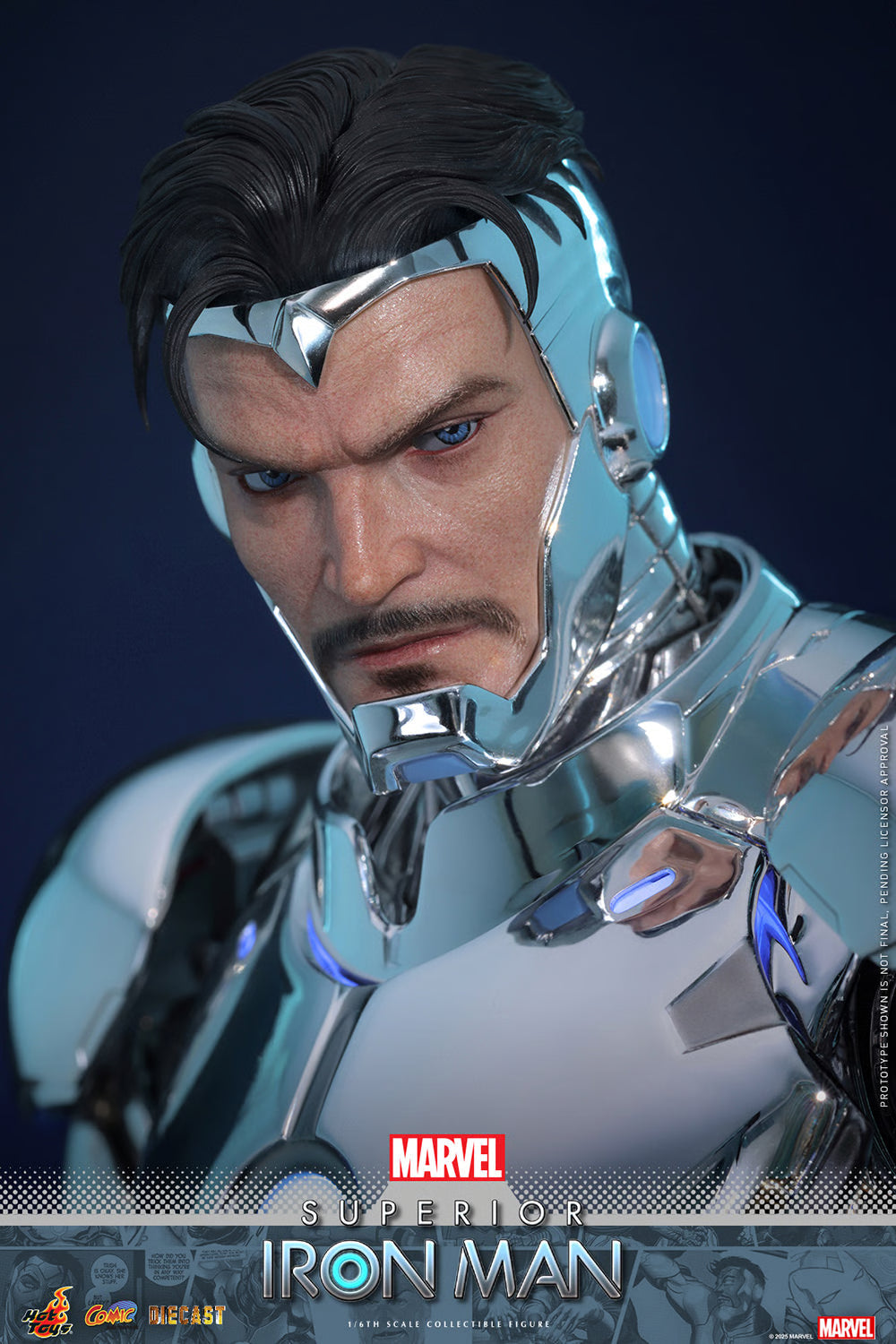 *Pre-Order* Marvel Superior Iron Man Sixth Scale Figure by Hot Toys